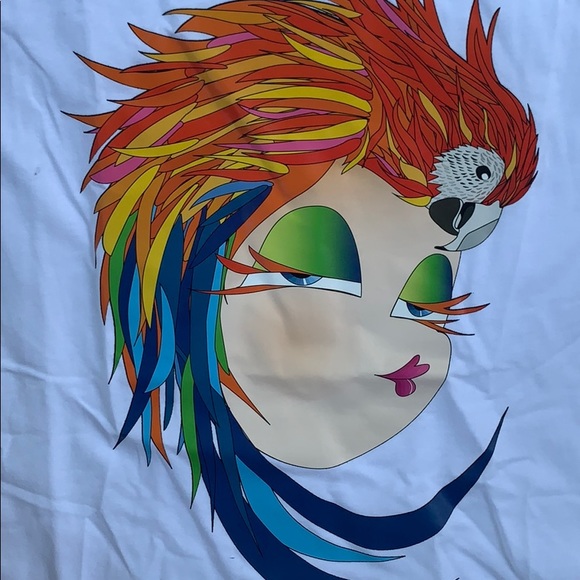 LOVE MOSCHINO | Parrot Hat T-shirt - Picture 5 of 7